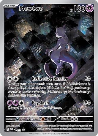 Mewtwo SVP 052 – Holo Promo | Scarlet & Violet Black Star Promo | Pokémon TCG English