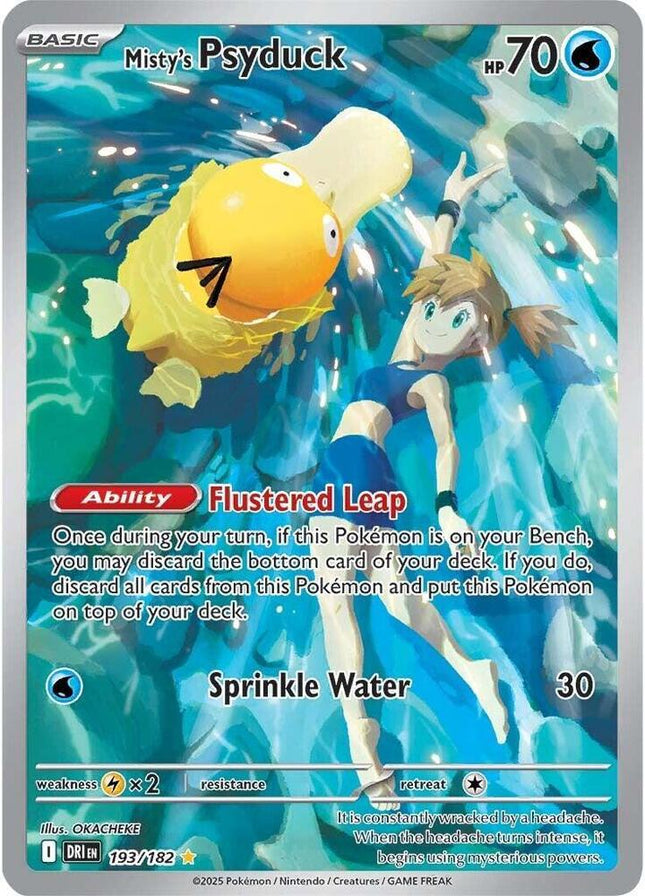 Misty's Psyduck 193/182 – Destined Rivals | Pokémon TCG English