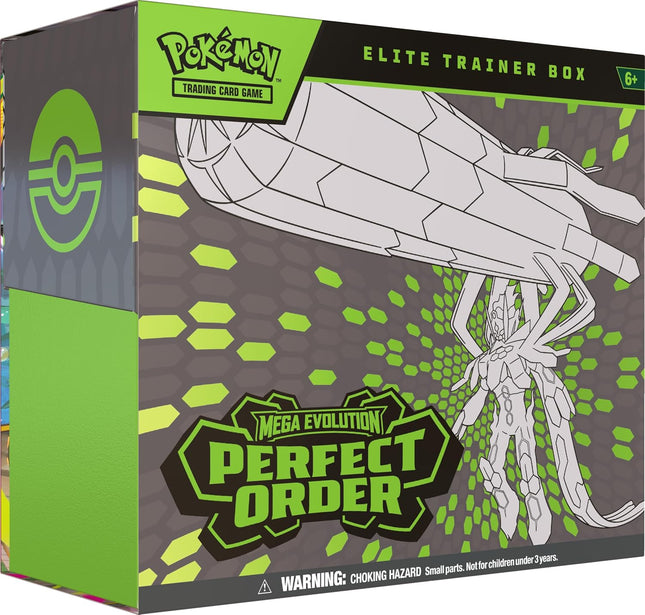 Perfect Order Elite Trainer Box – Tyrunt Promo | Mega Evolution | Pokémon TCG English