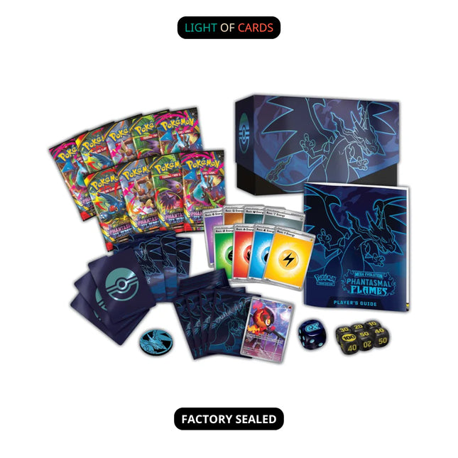 Pokémon Mega Evolution Phantasmal Flames Elite Trainer Box