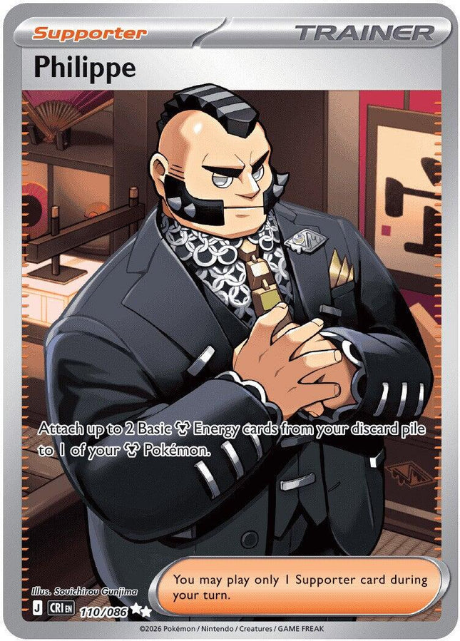 Philippe 110/086 – Chaos Rising | Pokémon TCG English