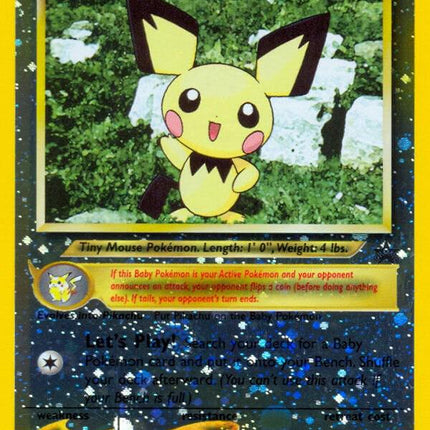 Pichu 35 – Wizards Black Star Promo | Pokémon TCG English