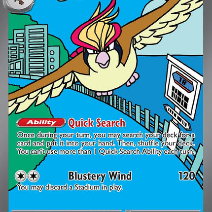 Pidgeot ex 225/197 – Obsidian Flames | Pokémon TCG English