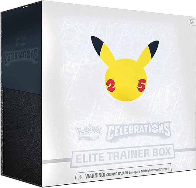 Pokémon Celebrations 25th Anniversary Elite Trainer Box | Pokémon TCG Sealed Product