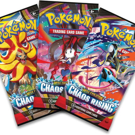 Chaos Rising Mega Evolution Triple Pack Blister - Pokemon TCG English