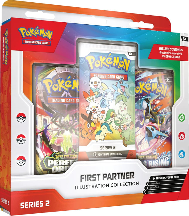 Pokémon TCG First Partner Illustration Collection – Series 2 Johto, Unova & Galar English