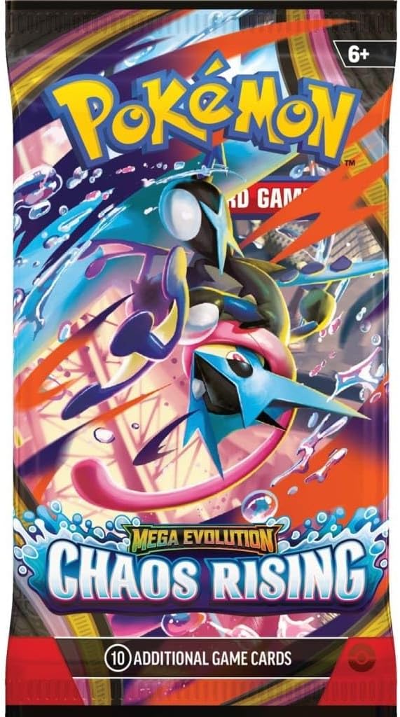 Chaos Rising Single Booster Pack - Pokémon TCG