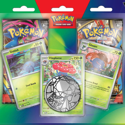 Pokémon TCG: Mega Evolution — Enhanced 2-Pack Blister (Oddish, Gloom & Vileplume)
