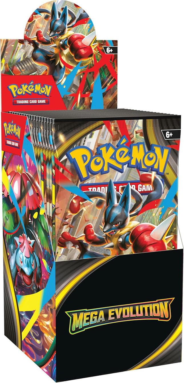 Pokémon TCG: Mega Evolution Half Booster Box (18 Packs)