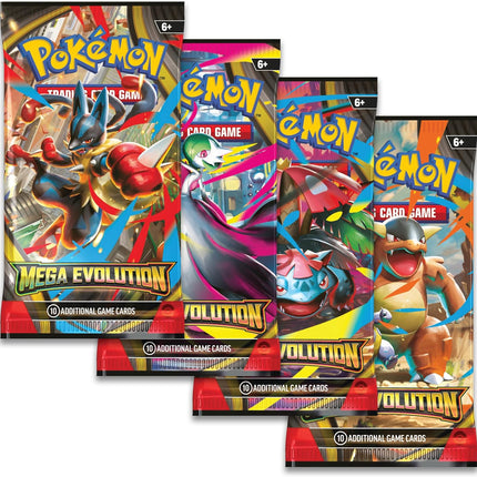 Pokémon TCG: Mega Evolution Half Booster Box (18 Packs)