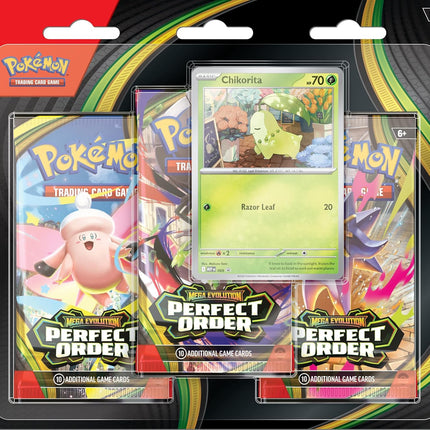 Pokémon TCG: Mega Evolution Perfect Order Triple Pack