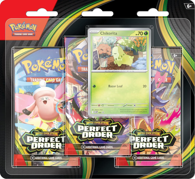 Pokémon TCG: Mega Evolution Perfect Order Triple Pack