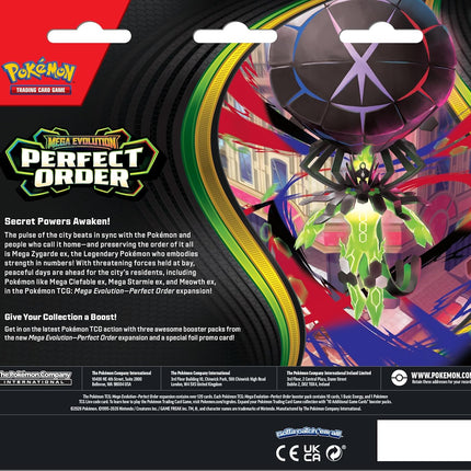 Pokémon TCG: Mega Evolution Perfect Order Triple Pack
