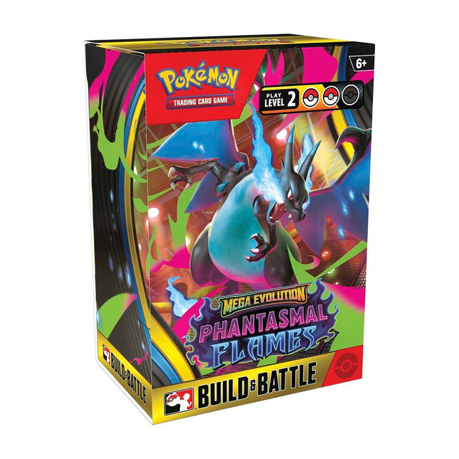 Pokémon TCG: Mega Evolution — Phantasmal Flames Build & Battle Box