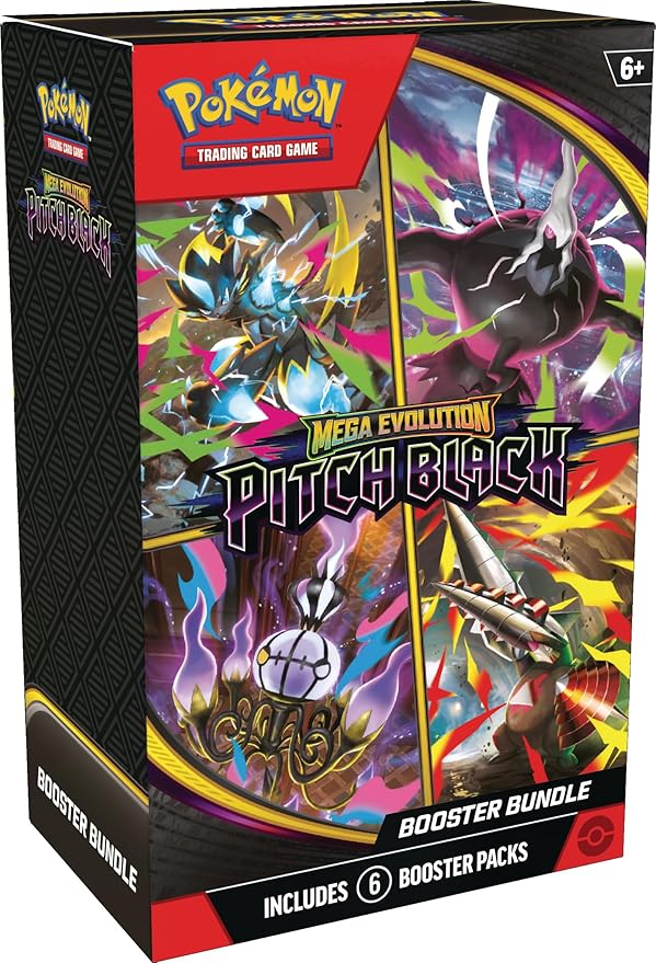 Coming Soon - Pitch Black Mega Evolution Booster Bundle Pokémon TCG