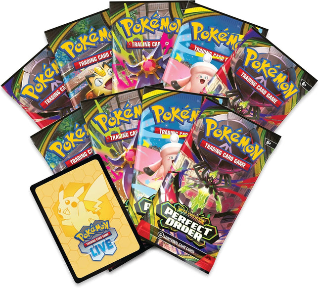 Perfect Order Elite Trainer Box – Tyrunt Promo | Mega Evolution | Pokémon TCG English