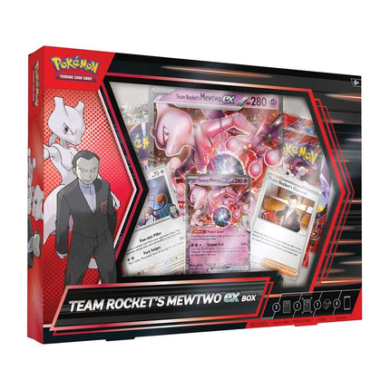 Pokémon TCG: Team Rocket's Mewtwo ex Box | English