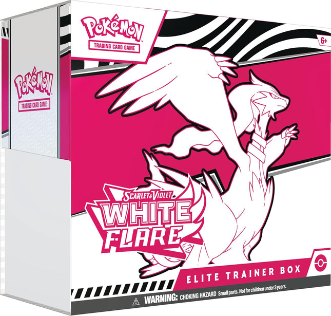 Pokémon TCG Scarlet & Violet White Flare Elite Trainer Box | English