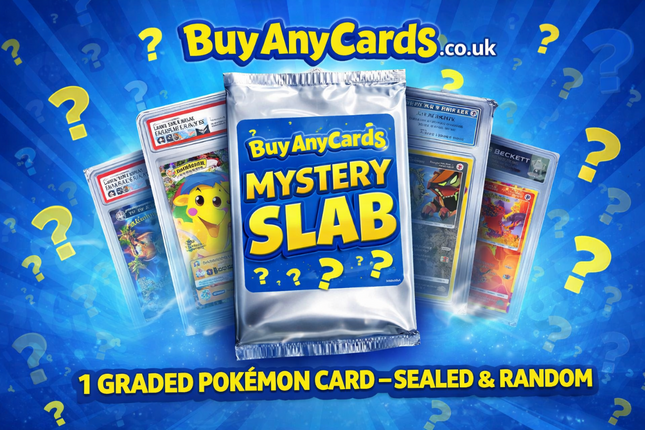 Buy Any Cards Mystery Slab – Graded Pokémon Card