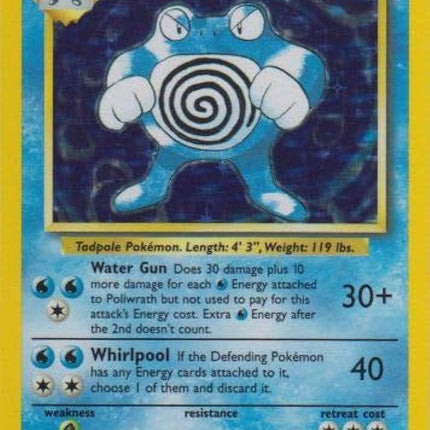 Poliwrath 13/102 – Holo Rare | Base Set Unlimited | Pokémon TCG English