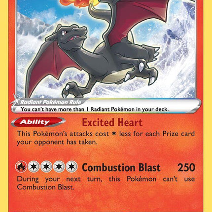 Radiant Charizard 020/159 – Radiant Rare | Crown Zenith | Pokémon TCG English