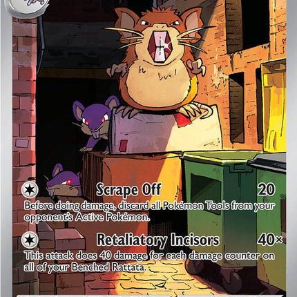 Raticate 099/088 Illustration Rare (IR) – Perfect Order Expansion | Pokémon TCG English