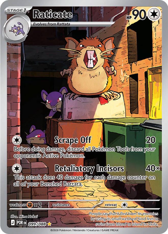 ir pokemon cards Raticate 099/088 Illustration Rare Pokémon Card – Perfect Order IR – Buy Any Cards