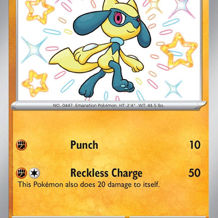 Riolu 173/091 – Paldean Fates | Pokémon TCG English