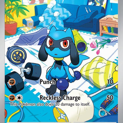 Riolu 215/198 Illustration Rare – Scarlet & Violet | English