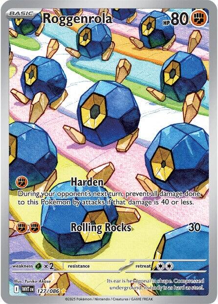 Roggenrola 127/086 – White Flare | Pokémon TCG English