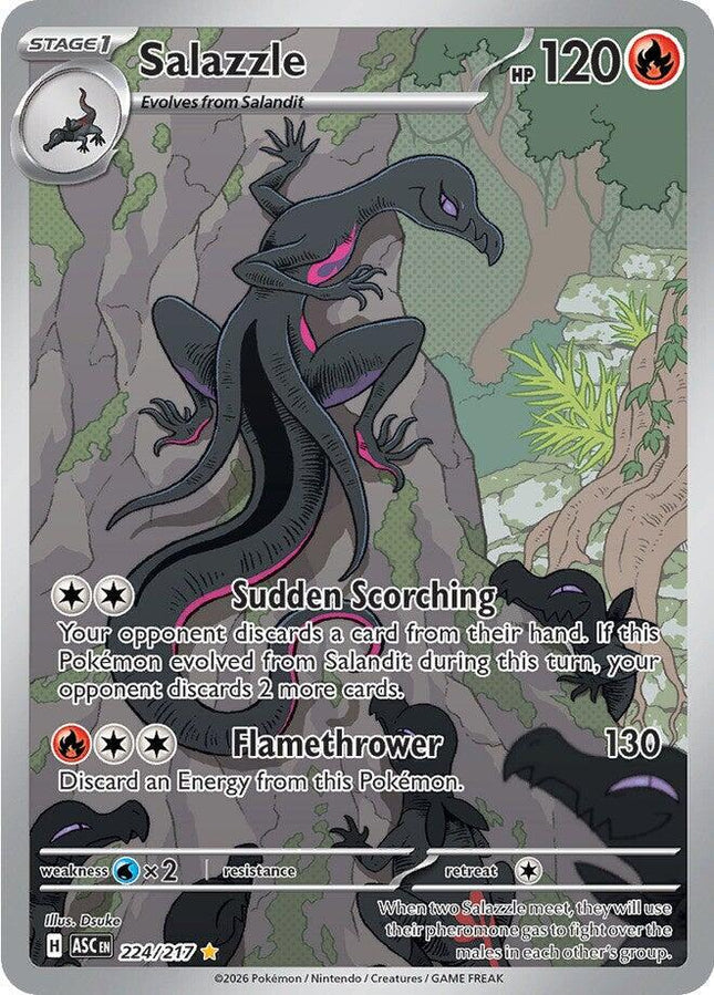 Salazzle 224/217 – Ascended Heroes | Pokémon TCG English