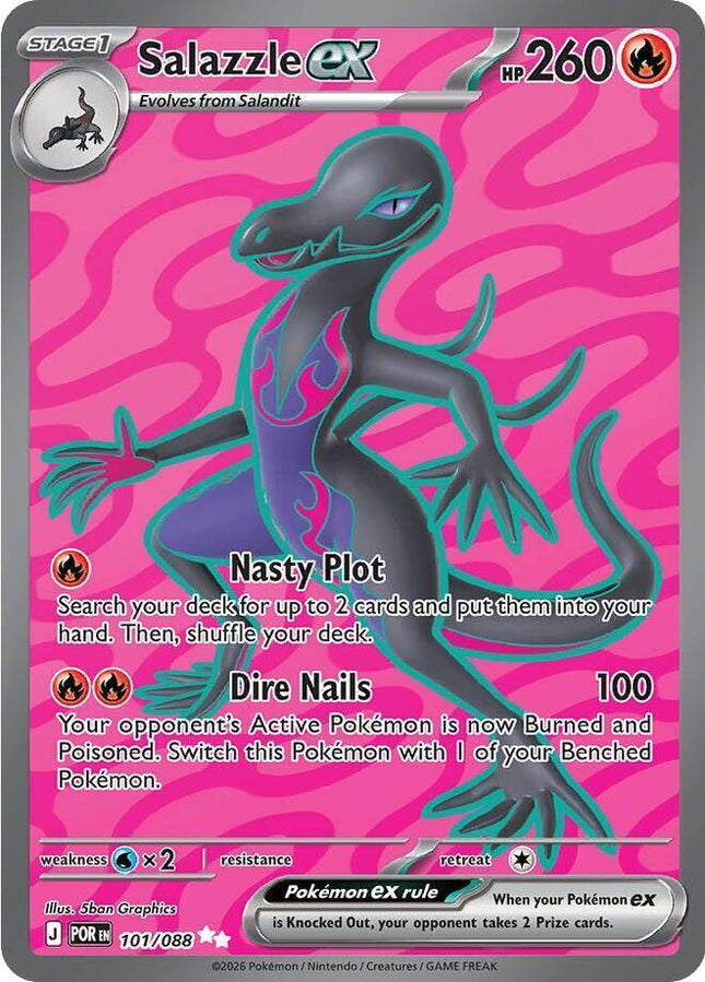Salazzle ex 101/088 – Perfect Order | Pokémon TCG English