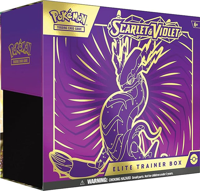 Pokémon Scarlet & Violet Elite Trainer Box Miraidon – Pokémon TCG Elite Trainer Box