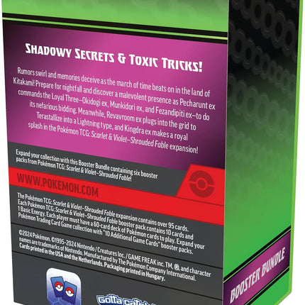 Shrouded Fable Booster Bundle – Scarlet & Violet | Pokémon TCG English