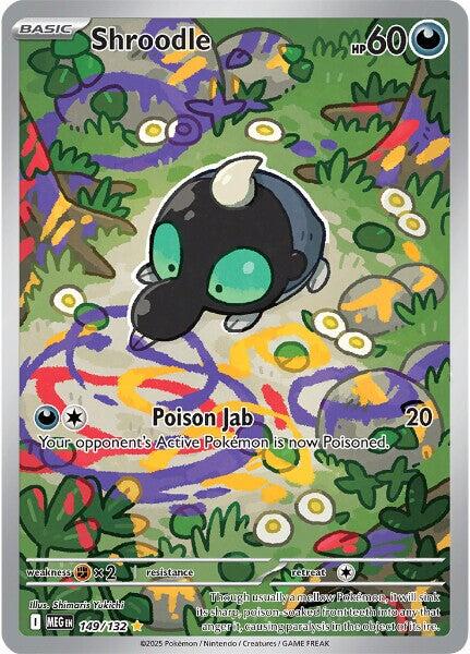 Shroodle 149/132 – Mega Evolution | Pokémon TCG English