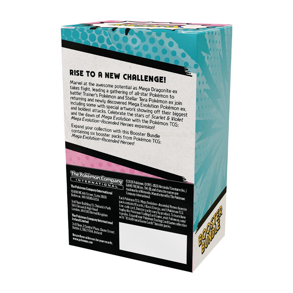 PRE-ORDER Mega Evolution-Ascended Heroes Booster Bundle (6 Packs)