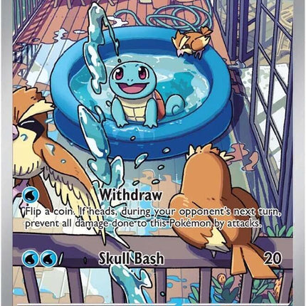 Squirtle 148/142 – Illustration Rare | Stellar Crown | Pokémon TCG English