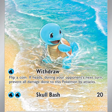 Squirtle 170/165 – Illustration Rare | Pokémon 151 | Pokémon TCG English