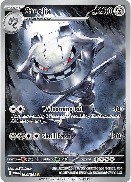 Steelix 150/132 – Mega Evolution | Pokémon TCG English