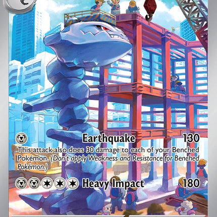 Steelix 208/182 – Illustration Rare | Paradox Rift | Pokémon TCG English