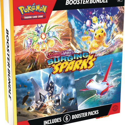Surging Sparks Booster Bundle – Scarlet & Violet | Pokémon TCG English