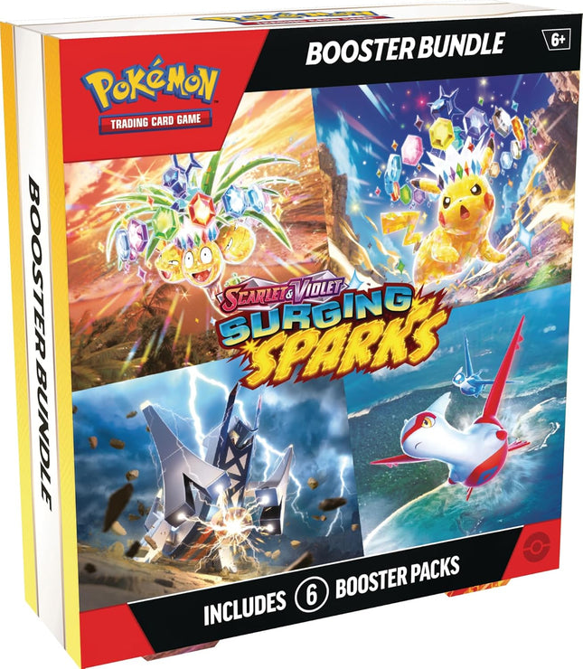 pokemon surging sparks booster box uk Pokmon TCG: Scarlet & VioletSurging Display (18 Booster Packs) Toys & Games Get ready to electrify your Pokmon Trading Card Game collection with Surging Sparks Surging Sparks Buy Any