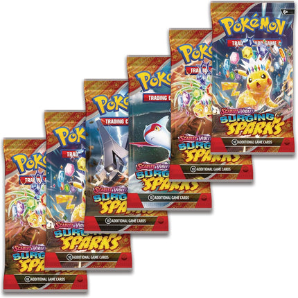 Surging Sparks Booster Bundle – Scarlet & Violet | Pokémon TCG English