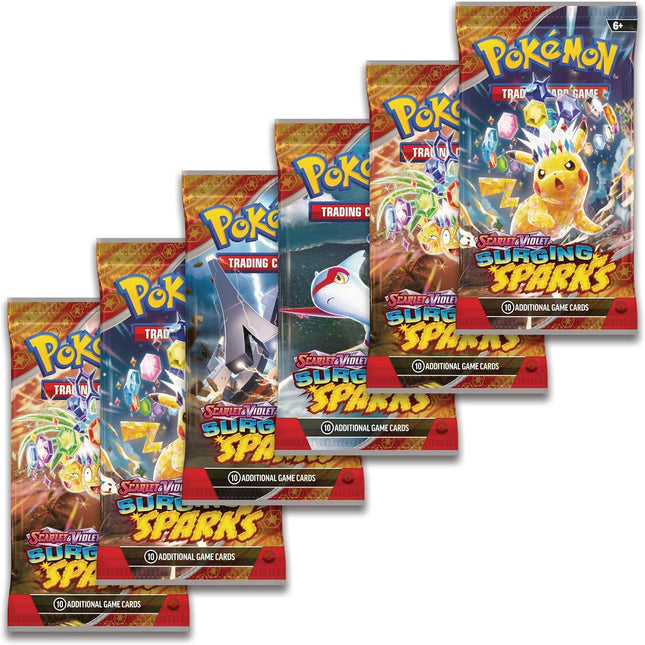 Surging Sparks Booster Bundle – Scarlet & Violet | Pokémon TCG English