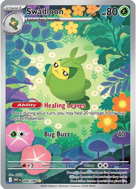 Swadloon 088/086 – White Flare | Pokémon TCG English