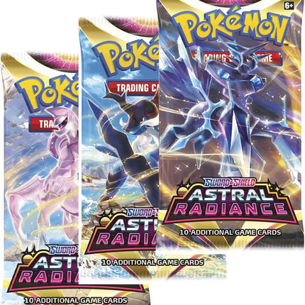 Pokémon TCG Astral Radiance Triple Blister – Sylveon Promo | 3 Booster Packs | English