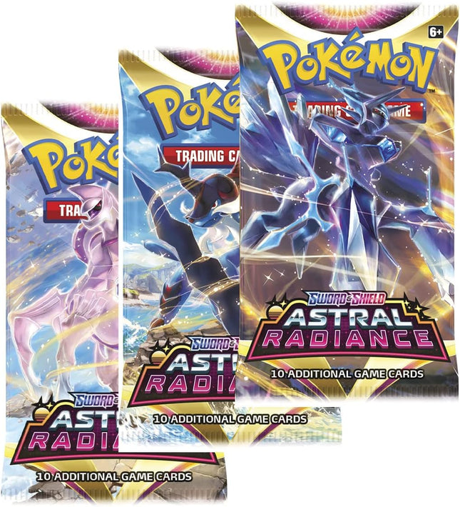 Pokémon TCG Astral Radiance Triple Blister – Sylveon Promo | 3 Booster Packs | English
