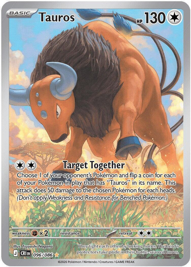 Tauros 096/086 – Chaos Rising | Pokémon TCG English