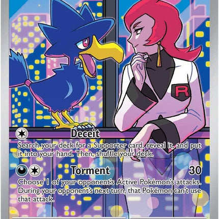 Team Rocket's Murkrow 200/182 – Destined Rivals | Pokémon TCG English