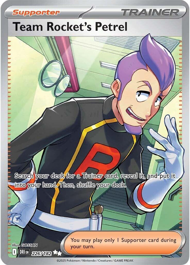 Team Rocket's Petrel 226/182 – Destined Rivals | Pokémon TCG English